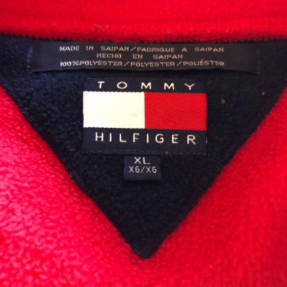 Vintage Tommy Hilfiger fleece zip up - Picture 5 of 5